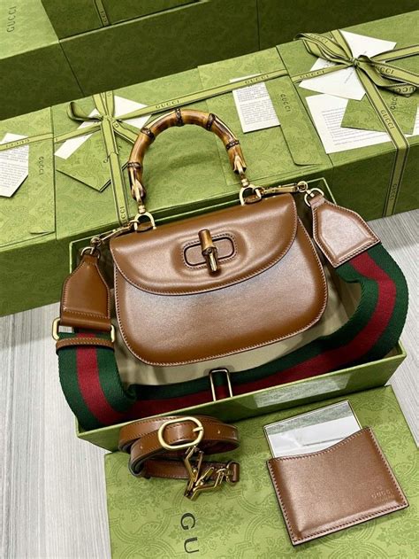 bamboo gucci handbag|Gucci bamboo bag 2022.